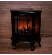 Светодиодный камин "Винтаж" с эффектом живого огня 30х16х35,5 см, батарейки 3хС (не в комплекте)  511-032  NEON-NIGHT