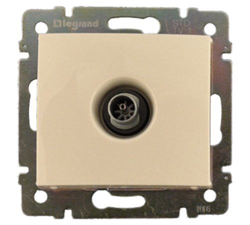 Valena Сл. кость Розетка TV оконечная 10 дБ  774330  Legrand