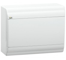 Корпус пластиковый навесной на 9 модулей ЩРН-П-9 IP41 (190х236х100мм) PRIME белая дверь  MKP82-N-09-WD-41-20  IEK