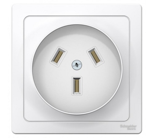 Blanca Белый С/У Розетка силовая 2Р+N, 32А, 250В  BLNSR003231  SE