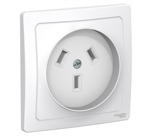 Blanca Белый С/У Розетка силовая 2Р+N, 32А, 250В  BLNSR003231  SE