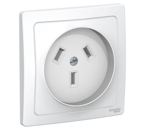 Blanca Белый С/У Розетка силовая 2Р+N, 32А, 250В  BLNSR003231  SE
