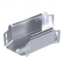 Угол горизонтальный 45 градусов Стандарт INOX (AISI 316) 100х80  PR16.3435  Промрукав