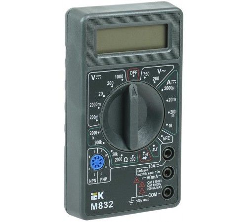 Мультиметр цифровой  Universal M832   TMD-2S-832  IEK