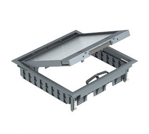 Лючок GES9-3S U (универсальный) 12xModul45 (для 3xUT4, PC/ABS, бежевый)  7405087  OBO Bettermann