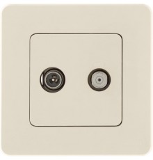 Inspiria Слоновая кость Розетка телевизионная TV/SAT "звезда" без рамки  673881  Legrand