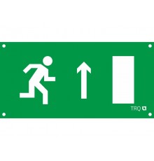 Пиктограмма (наклейка) ПЭУ 093/094 Выход прямо левосторонний/правосторонний (242х50) PC-M/комплект,2шт./ MIZAR SPS  2501002500  Световые Технологии