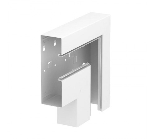Плоский угол кабельного канала Rapid 80 70x210 мм (сталь,белый) (GS-AFF70210RW)  6278030  OBO Bettermann