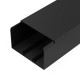 Кабель-канал черный 2-й замок в п/э 100х60 мм (8 м/уп) Промрукав  PR03.0222  Промрукав