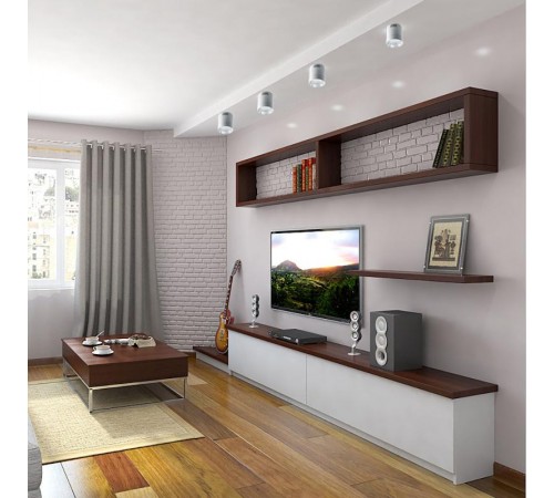 Светильник накладной светодиодный спот неповоротный AL521, 10W, 900Lm, 4000K, 35 градусов, белый c хром кольцом  32467  FERON