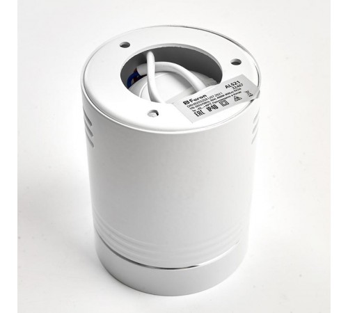 Светильник накладной светодиодный спот неповоротный AL521, 10W, 900Lm, 4000K, 35 градусов, белый c хром кольцом  32467  FERON