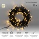 Гирлянда модульная  "Дюраплей LED"  12м  120 LED  черный каучук ТЕПЛЫЙ БЕЛЫЙ  315-136  NEON-NIGHT