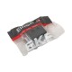 Механизм розетки RJ45 - 2шт, (cat5), чёрный Эпика EKF  UP1-SOB-2RJ45-5  EKF
