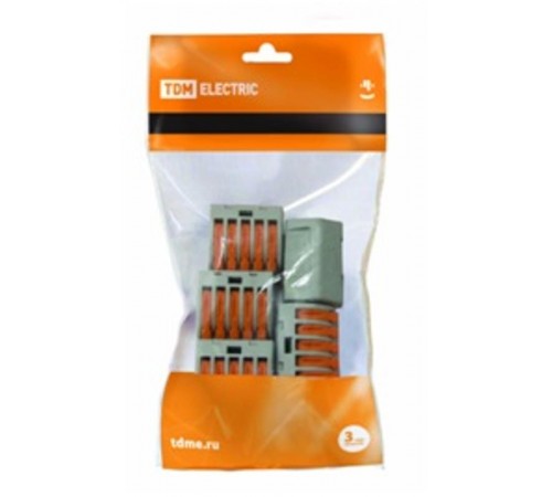 Соединительная клемма СК-415 (2,5мм2) (5 шт/упак)  SQ0527-0013  TDM