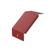 Крышка угла вертикального внешнего 90 градусов Стандарт 150 RAL 3000  PR16.5302  Промрукав