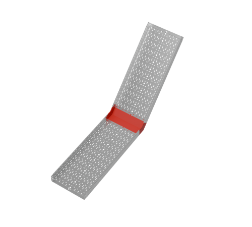 Угол внутр. верт. 45 гр. 100х500 мм "ПЛЮС" HD  NLplus45-100-500 HD   КМ-профиль