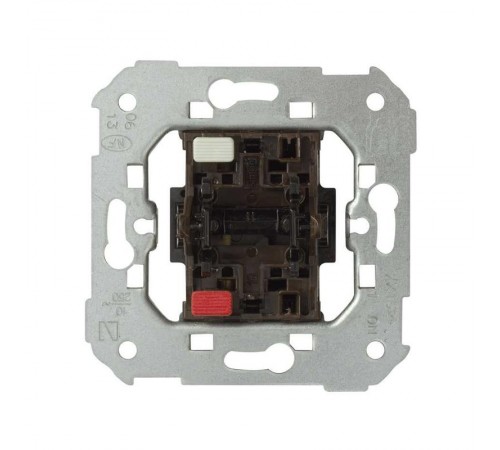 Simon 75 Механизм Выключатель 1-кл кнопочный на размыкание, 10А 250В, безвинтовой, S82, S82N, S88, S82 Detail  75152-39  Simon