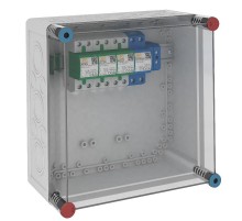 Устройства защиты от импульсных перенапряжений УЗИП для силовых сетей в защитном корпусе 3+NPE (Класс I), 255 В (MCD 50-B 3+1-VG)  5096875  OBO Bett