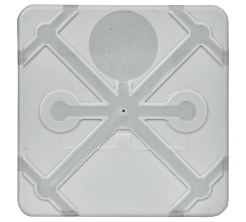 Коробка распределительная КМ42435 о/п 80х80х40мм IP67 8 вв. серая   UKO21-080-080-040-K41-66  IEK