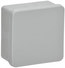 Коробка распределительная КМ42435 о/п 80х80х40мм IP67 8 вв. серая   UKO21-080-080-040-K41-66  IEK