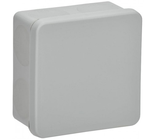 Коробка распределительная КМ42455 о/п 100х100х50мм IP67 8 вв. серая   UKO21-100-100-050-K41-66  IEK