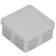 Коробка распределительная КМ42435 о/п 80х80х40мм IP67 8 вв. серая   UKO21-080-080-040-K41-66  IEK