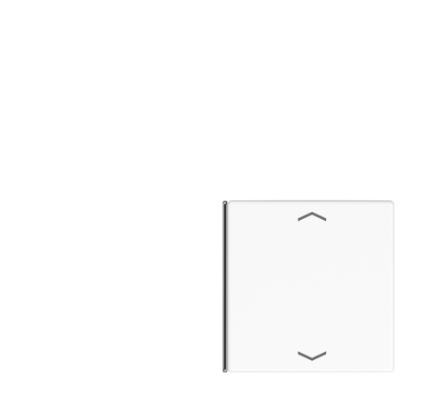 Клавиша для сенсорного модуля KNX, 4-ная, белая  LS404TSAPWW14  Jung