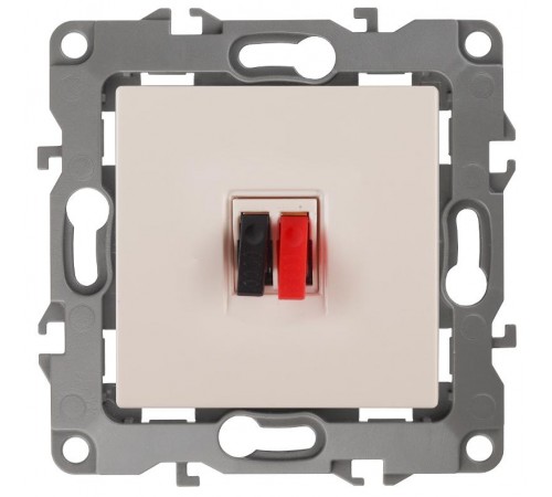 Розетка аудио 12-3111-02  слоновая кость  Б0027452  ЭРА