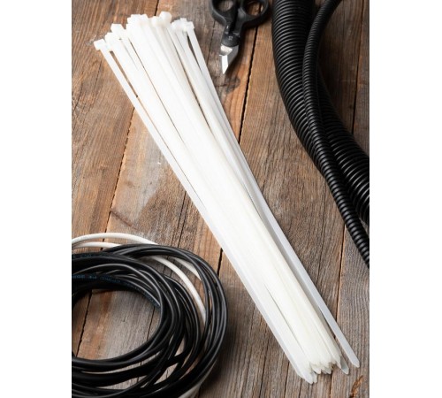 Хомут P6.6 стандартный (б), 7.6x500 (100шт) FlexLock PROxima  plc-fl-ctsw-7.6x500  EKF