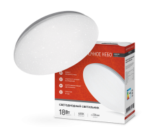 Светильник светодиодный серии DECO 18Вт 230В 4000К 1170лм 230х55мм НОЧНОЕ НЕБО  4690612033471  IN HOME