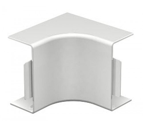 Крышка внутреннего угла кабельного канала WDK 40x90 мм (ПВХ,светло-серый) (WDK HI40090LGR)  6182135  OBO Bettermann