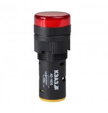 Лампа AD16DS(LED) матрица D16мм красный 110В AC/DC  357830  КЭАЗ