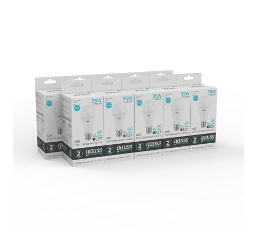 Лампа светодиодная LED Elementary A67 35W E27 2740lm 4100K  70225  Gauss