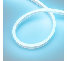 Светодиодная лента герметичная AURORA-PS-A120-16x8mm 24V Azure (10 W/m, IP65, 2835, 5m) (Arlight, Силикон)  036688  Arlight