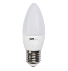Лампа светодиодная LED 9Вт E27 230В 3000К PLED- SP C37  5001923A  Jazzway