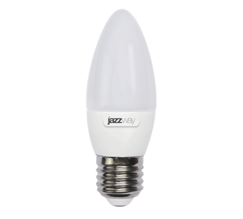 Лампа светодиодная LED 9Вт E27 230В 3000К PLED- SP C37  5001923A  Jazzway