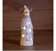 Керамическая фигурка "Олененок с шарфом" 7*6,5*21 см  505-011  NEON-NIGHT