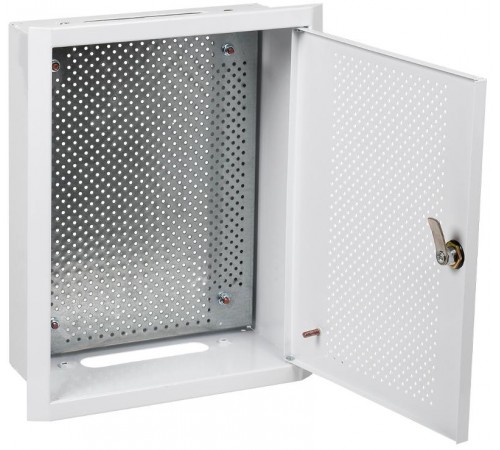 TITAN 3 Корпус металлический ЩРв Мultimedia (395х310х120) белый  MKM63-V-02-31-M  IEK