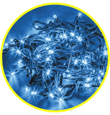 Гирлянда световая  NGF-S01-100B-10-9.5m-230-C8-BL-IP44  61825  Navigator