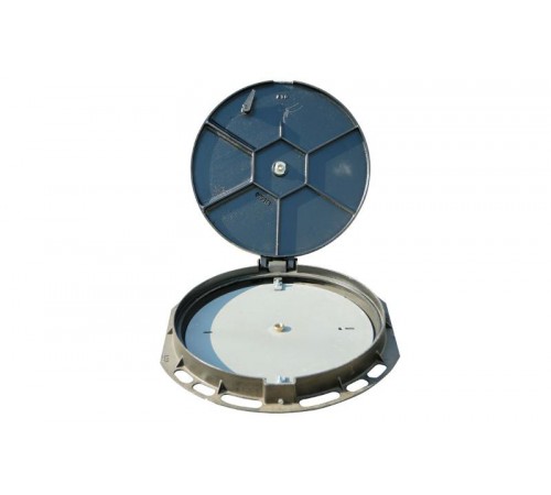 Устройство запорное люка ГТС лёгкого типа из ВЧ с замком УЗЛ-Л110301-01557 Связьстройдеталь