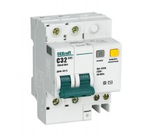 Выключатель автоматический дифференциального тока со встроенной защитой от сверхтоков ДИФ-101 2P 32A 300мА селективный S  15306DEK  DEKraft