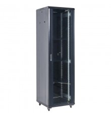 Напольный шкаф 19" 27U 6006001387 (ШxГxВ), RAL 9005  04-2766-212  REXANT