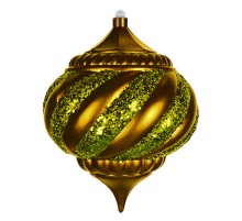 Елочная фигура "Лампа", 25 см, цвет золотой  502-210  NEON-NIGHT