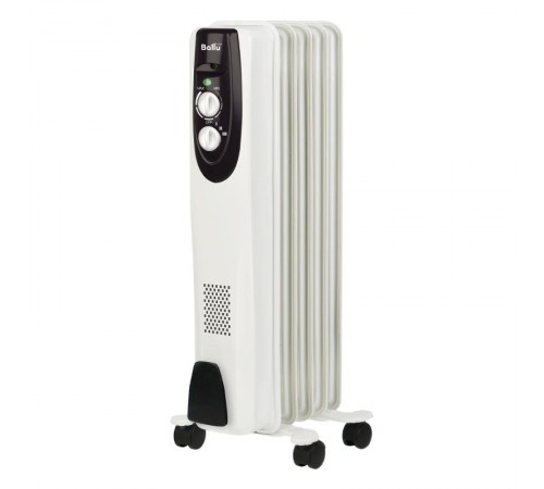 Масляный радиатор Ballu Classic BOH/CL-05WRN 1000 (5 секций)(в белом корпусе)  НС-1050886  Ballu