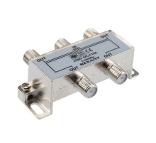 ДЕЛИТЕЛЬ  ТВ  х 4 под F разъём 5-1000 МГц  05-6003  REXANT