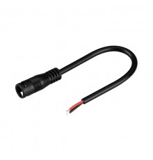 Коннектор выводной DC-MONO-2PIN-L150-F (JACK 5.5, LOCK) (arlight, -)  032854  Arlight