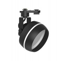 Светильник трековый под лампу GX70, черный, AL168, серия Luna  48553  FERON