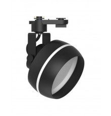 Светильник трековый под лампу GX70, черный, AL168, серия Luna  48553  FERON