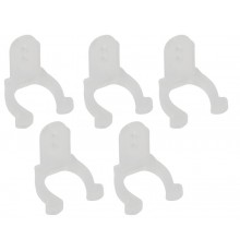 Набор креплений  LS-clip-24-bath для установки термостойкой светодиодной ленты на поверхность, 5 шт.   Б0062311  ЭРА