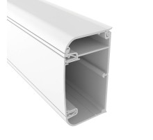 Кабель-канал 90х50 мм. с перегородкой. боковой и фронтальной крышками  09500  DKC